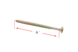 3" Philips Flat Head Screws 100 PK 15951