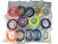 32.8 Ft x 20 Colors PLA Filament Refills For 3D Printing Pen 15953