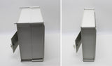 Adjustable Thickness Through-The-Wall Letter/Payment Locking Drop Box for 4" - 8" Wall 15958