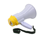 Portable Handheld Megaphone/Bullhorn with Siren, Loud Speaker 10 Seconds Voice Recorder 15959