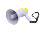 Portable Handheld Megaphone/Bullhorn with Siren, Loud Speaker 10 Seconds Voice Recorder 15959