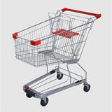 FixtureDisplays 4.4 Cubic Foot 125 L Shopping Cart Grocery Supermarket Store Cart Ships on LTL Truck Service 35" long, 22" wide, 39" tall 16001