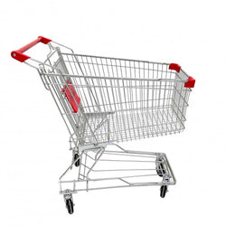 FixtureDisplays 4.4 Cubic Foot 125 L Shopping Cart Grocery Supermarket Store Cart Ships on LTL Truck Service 35" long, 22" wide, 39" tall 16001