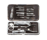 Pedicure Set Manicure Set Nail Clippers Kit Cleaner Cuticle Grooming Kit Case 16027