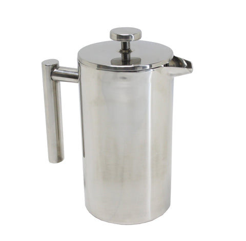 Double-Wall Stainless Steel French Coffee Press, 34 oz / 1 Liter 16030