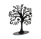 Metal Jewelry Earrings Bracelets Necklaces Tree Stand Organizer Holder Display