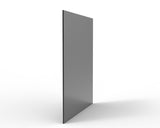 12 x 12 x 1/8"(thickness) Black Acrylic Plexiglass Lucite Sheet 16033