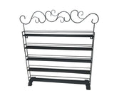 Black Metal Nail Polish Mountable 5 Tier Organizer Display Rack Essential Oil Rack