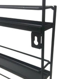 Black Metal Nail Polish Mountable 5 Tier Organizer Display Rack Essential Oil Rack