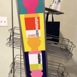 Water Juice Wine Display Stand,Graphics included,Compitable with VitaminWater 59"Hx6.5"Wx19.5"D 160400