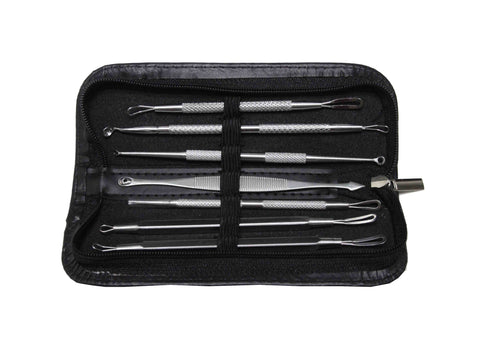 7-in-1 Blackhead Pimple Blemish Comedone Acne Extractor Remover Tool Kit Set 16074