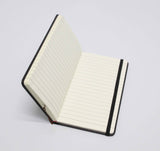 4 x 7" Classic Pocket Book Ruled Notebook Journal Black Cover 96Page Dairy Pad