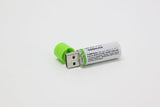 4 Packs Built in USB Cell AA Rechargable Battery 1.2V 500MAH 16079 4PK