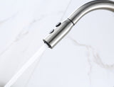 Single Handle/Hole Modern Kitchen Faucet With Pullout Handspray 16083