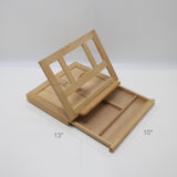 Artists Adjustable Desk Box Easel- Natural 16102