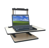 Height Adjustable Standing Desk Ergonomic Sit Stand Desk Solution with Springs 16104