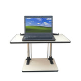 Height Adjustable Standing Desk Ergonomic Sit Stand Desk Solution with Springs 16104