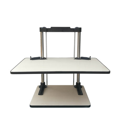Height Adjustable Standing Desk Ergonomic Sit Stand Desk Solution with Springs 16104