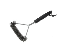 BBQ Barbecue Grill Brush Stainless Steel Bristles Brush Oven Cleaning Brush Tool