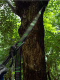 Set of 2 pcs Hammock Tree Straps Suspension System with 2 Carabiners 16114