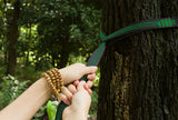 Set of 2 pcs Hammock Tree Straps Suspension System with 2 Carabiners 16114
