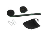 Set of 2 pcs Hammock Tree Straps Suspension System with 2 Carabiners 16114