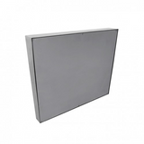 20X17X3" Memorial Marker Headstone Garden Stone Stainless Steel Black Acrylic 10108