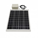 10W Solar Panel with 2600 MAH Battery 12 V, Peak 17V, 16.5X13.3X0.75" 10107