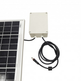 10W Solar Panel with 2600 MAH Battery 12 V, Peak 17V, 16.5X13.3X0.75" 10107