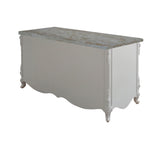 60" Kitchen Island Storage Cabinet Kitchen Dining Room Furniture with Embossment