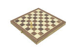 Chess Set 12"x12" Folding Wooden Standard Travel International Chess Game Board Set with Magnetic