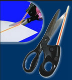Multifunctional Sewing Laser Scissors Cuts Straight Fast Laser Guided Scissors Laser Light Scissors
