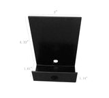Cellphone Display Holder 3.03x4.33x1.61" Wide Easel Aluminum Stand Wall Mount Hook 16737
