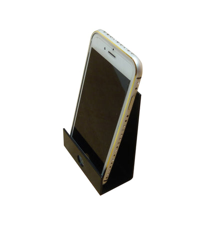 Cellphone Display Holder 3.03x4.33x1.61" Wide Easel Aluminum Stand Wall Mount Hook 16737