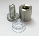 0.75" Cap 1" Barrel Standoff Picure Frame Mounting Hardware Standoof Nut Screw