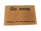 27.5x17.7" Go Away Doormat Non Slip Doormat Fashion Polypropylene Fiber Entrance Doormat 16767