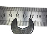 Simple Stamped Open-end Wrench Spanner Spindle Axle Bicycle Bike Spanner 17mm 16790