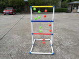 Ladder Toss Game Set with 6 Bolos Backyard Family Kid Games 16856