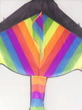Large Delta Kite, Rainbow Kite For Kids, Easy to Assemble, Launch, Fly 16879
