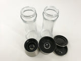 Stainless Steel Brushed Mill Salt Pepper Manual Bottle Grinder Glass Bottle Tool