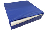 6' Exercise Tri Fold Gym Mat For Gymnastics Aerobics Yoga Martial Arts Dance 16957 BLUE