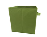 Pack of 6 Foldable Storage Cube Basket Bin, Organizer Containers Drawers, Green