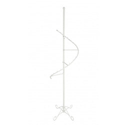 76" High Spiral Clothing Rack For Stores, Home Closet, Laundry Ironing Steaming Room With 19 Ball Stops, Versatile Apparel Hanger Floor Stand Display Rack Product Weight 11 Lbs 16967-NEW