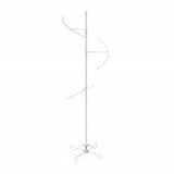 76" High Spiral Clothing Rack For Stores, Home Closet, Laundry Ironing Steaming Room With 19 Ball Stops, Versatile Apparel Hanger Floor Stand Display Rack Product Weight 11 Lbs 16967-NEW