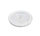 8" Clear Plastic Spinner Lazy Susan Turntable Organizer for Spice Rack Table Cake Kitchen Pantry