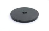 8" Black Plastic Spinner Lazy Susan Turntable Organizer for Spice Rack Table Cake Kitchen Pantry