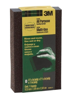3M 07068 DSMC F MEDIUM/COARSE DUAL SAND LARGE AREA SAND SPONGE 17106