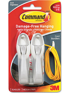 3M 17304 WHITE COMMAND CORD BUNDLERS 17119