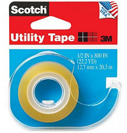 3M RK2 1/2 X 800 SCOTCH TRANSPARENT UTILITY TAPE 17153