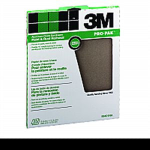 3M 99401NA 9" X 11" 220A ALOX SANDPAPER 25Pk 17164